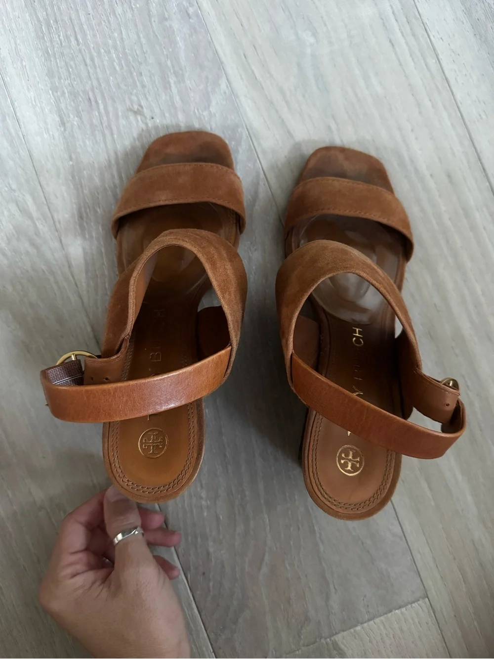 Tory Burch suede two
